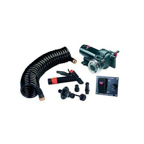 Kit Lavaggio Barca Autoclave AquaJet 5,2 GPM 12 o 24 V 5 BAR, tutto incluso